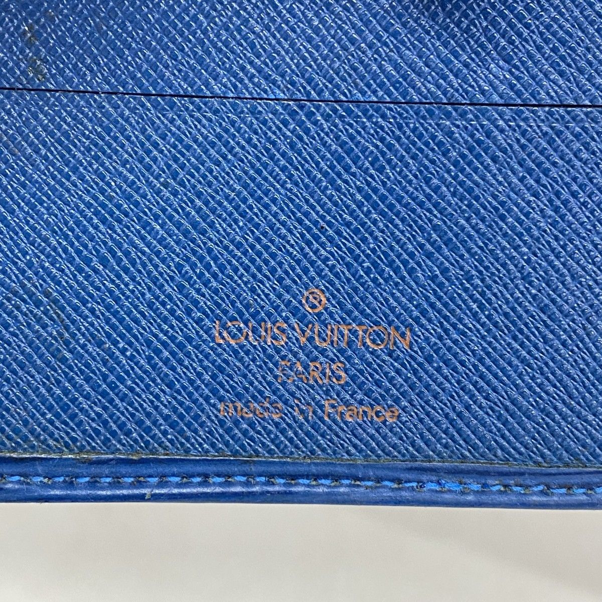 Louis Vuitton Wallet Epi Portobier Compact Toledo Blue — view 4