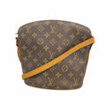 Louis Vuitton Shoulder Bag Monogram Drew Brown