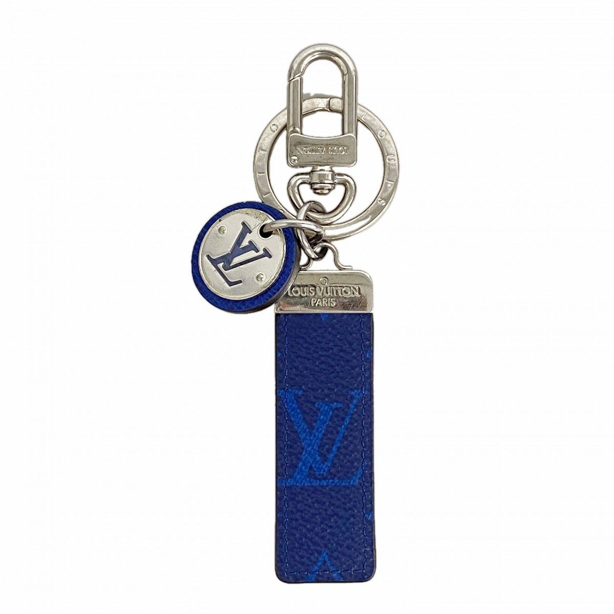 Louis Vuitton Key Holder Charm Daigarama Neo LV Club Cobalt