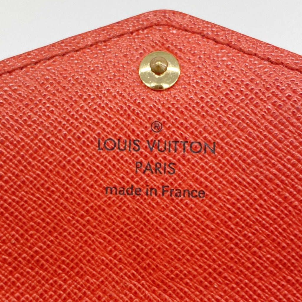Louis Vuitton Wallet Monogram Portefeuille Sarah Brown Coquelicot — view 4