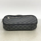Louis Vuitton Belt Bag Damier Graphite Ambler Black — view 3