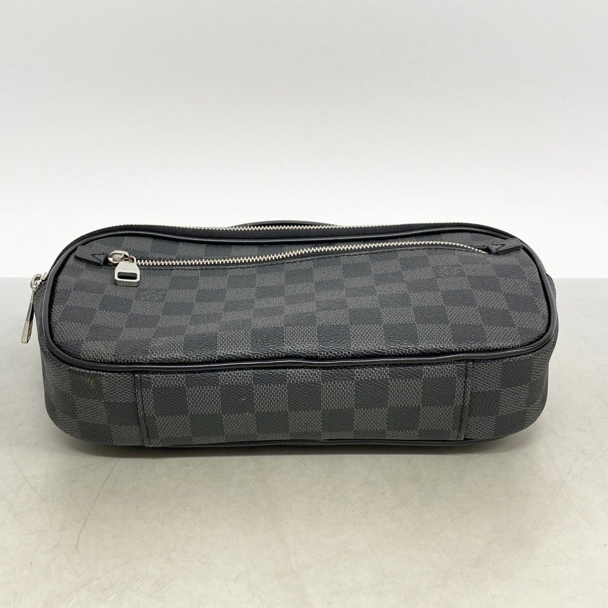 Louis Vuitton Belt Bag Damier Graphite Ambler Black — view 3