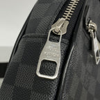 Louis Vuitton Belt Bag Damier Graphite Ambler Black — view 8