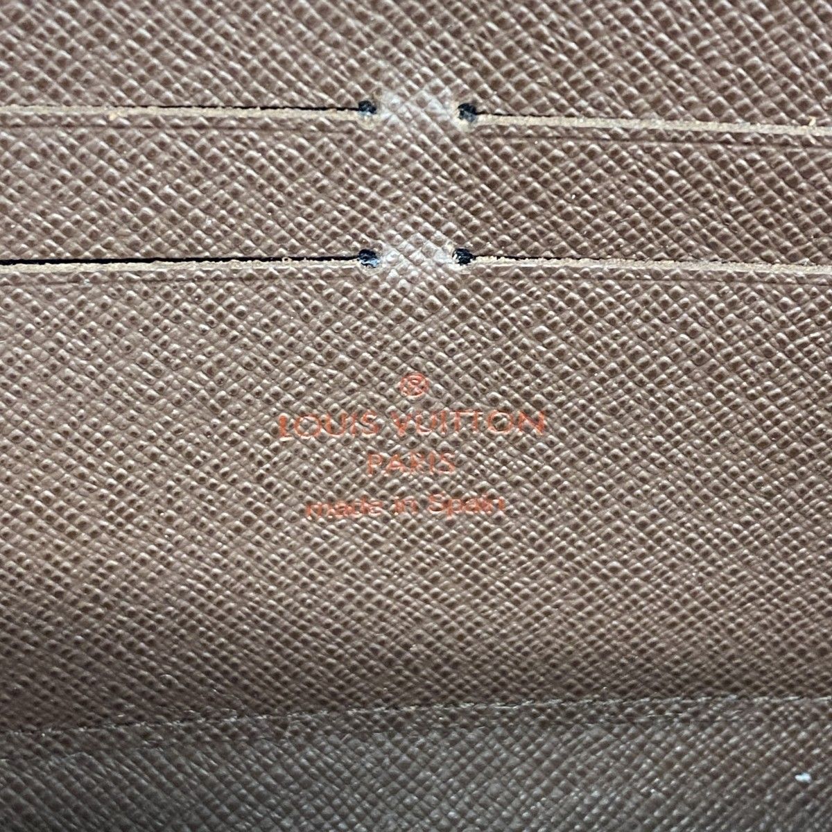 Louis Vuitton Wallet Damier Zippy Ebene — view 4