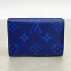 Louis Vuitton Trifold Wallet Taigarama Discovery Compact Cobalt — view 5