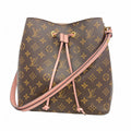 Louis Vuitton Shoulder Bag Monogram Neo Noe Brown Rose Poudre
