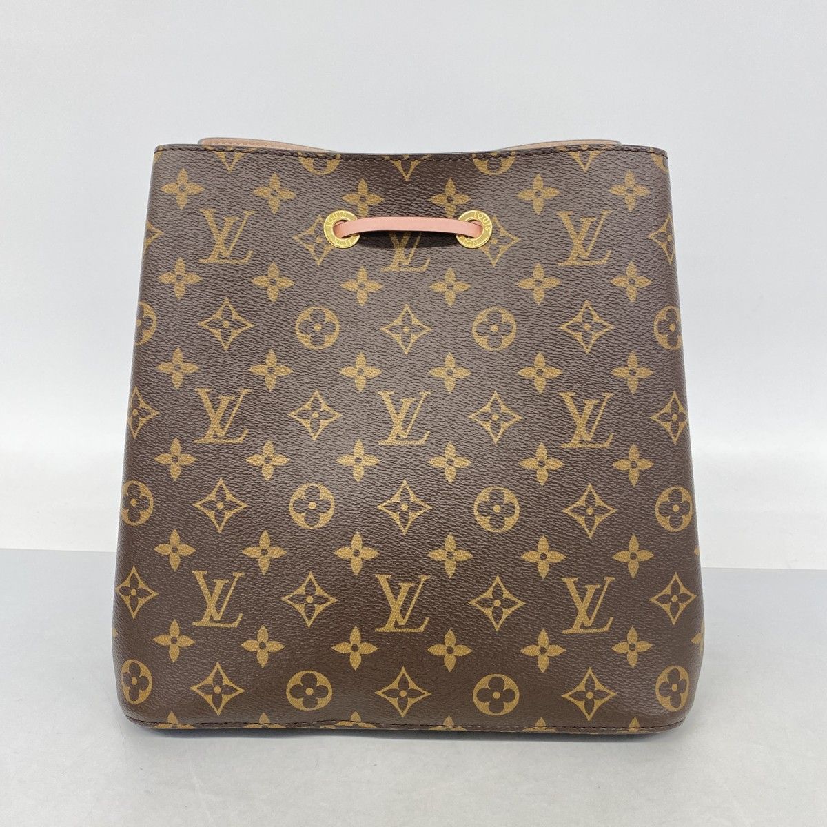 Louis Vuitton Shoulder Bag Monogram Neo Noe Brown Rose Poudre — view 8