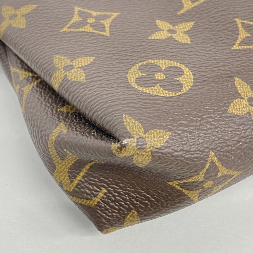 Louis Vuitton Handbag Monogram Pallas Clutch Brown Noir 2-Way — view 6