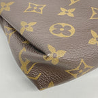 Louis Vuitton Handbag Monogram Pallas Clutch Brown Noir 2-Way — view 6