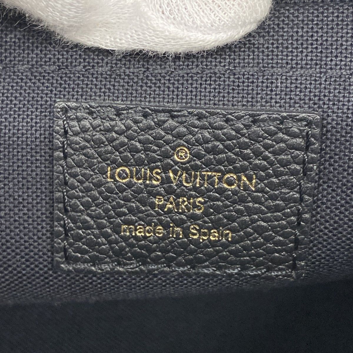 Louis Vuitton Handbag Monogram Pallas Clutch Brown Noir 2-Way — view 5