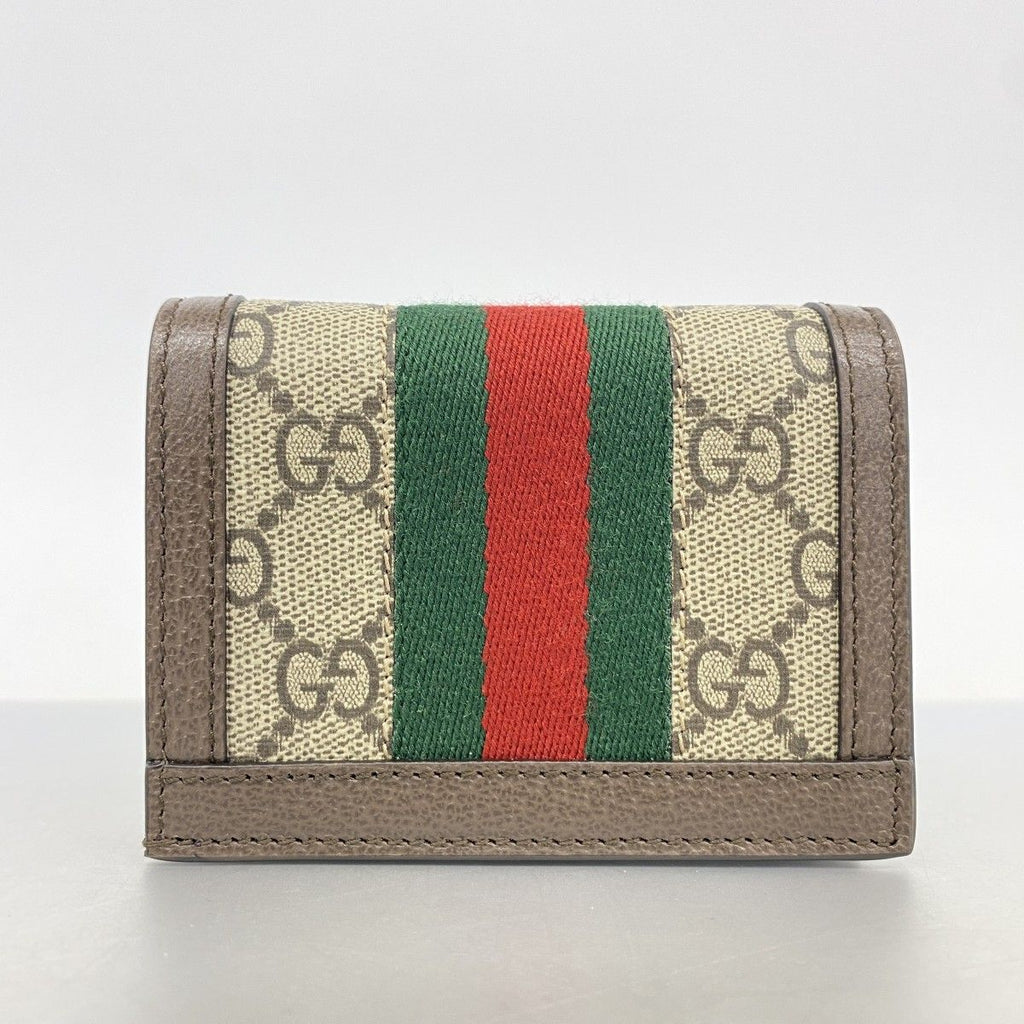 Gucci Wallet Ophidia Brown Gold — view 6