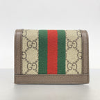 Gucci Wallet Ophidia Brown Gold — view 6