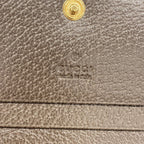 Gucci Wallet Ophidia Brown Gold — view 4