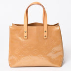 Louis Vuitton Tote Bag Gold Vernis Beige — view 2