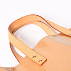 Louis Vuitton Tote Bag Gold Vernis Beige — view 8