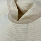 Hermes Hat 57 Ivory Embroidery — view 8