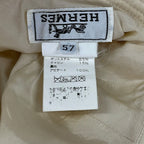 Hermes Hat 57 Ivory Embroidery — view 6
