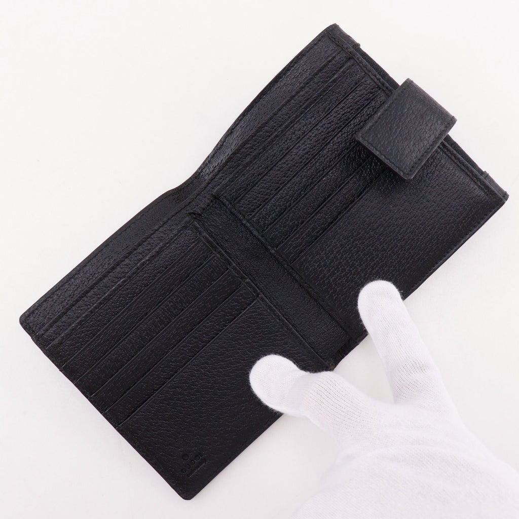 Gucci GG Canvas Black Bifold Wallet — view 5