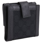 Gucci GG Canvas Black Bifold Wallet — view 3