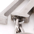 Louis Vuitton Porte Cles LV Initials Metal Silver Key Holder — view 9