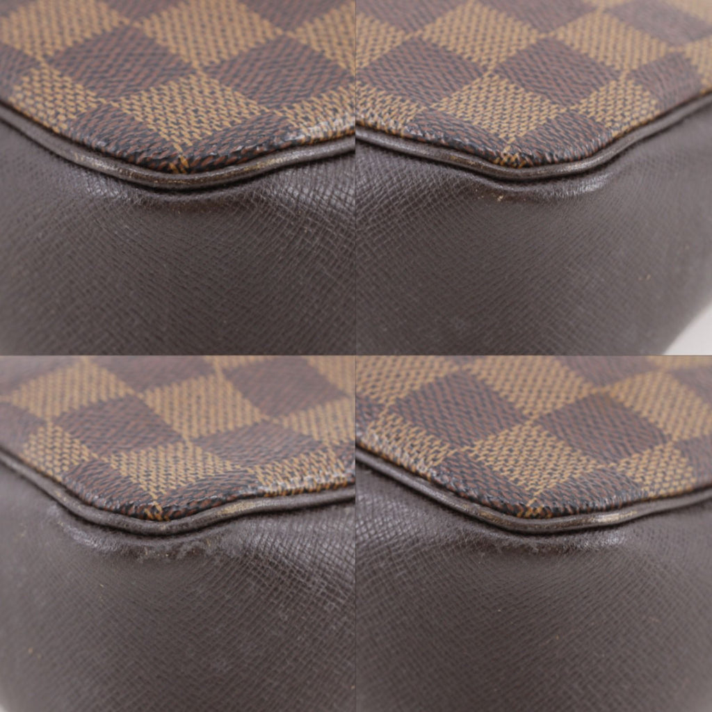 Louis Vuitton Makeup Pouch Damier Canvas Brown — view 4
