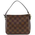 Louis Vuitton Makeup Pouch Damier Canvas Brown