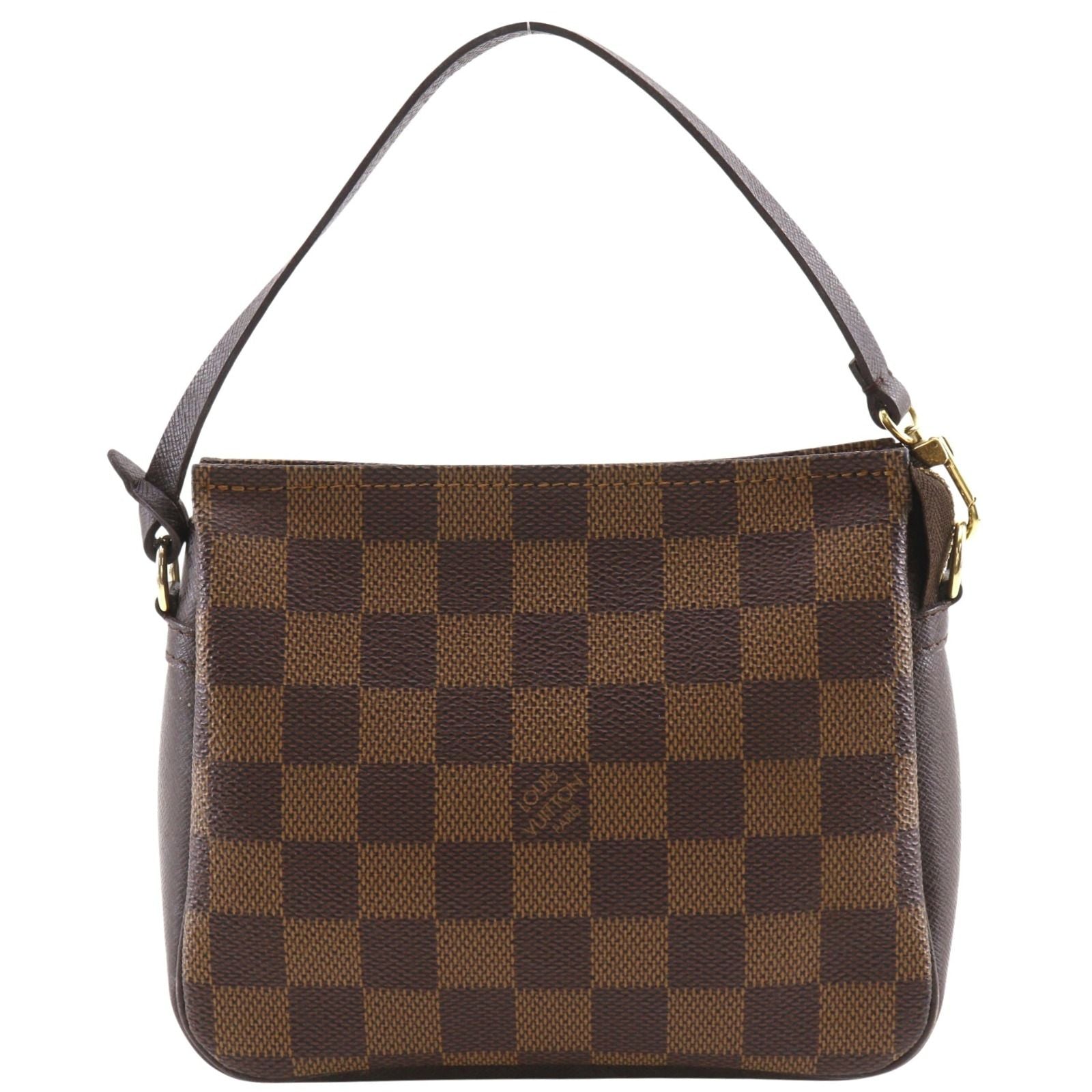 Louis Vuitton Makeup Pouch Damier Canvas Brown