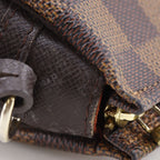 Louis Vuitton Makeup Pouch Damier Canvas Brown — view 8