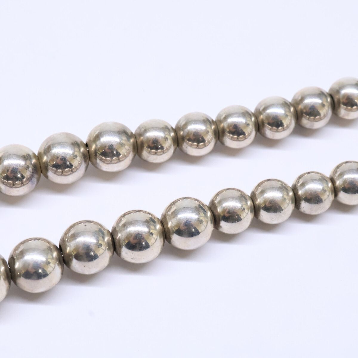 Tiffany & Co 925 Graduated Ball Necklace — view 4