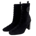 Hermes Jenna 90 Short Boots Black