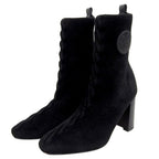 Hermes Jenna 90 Short Boots Black