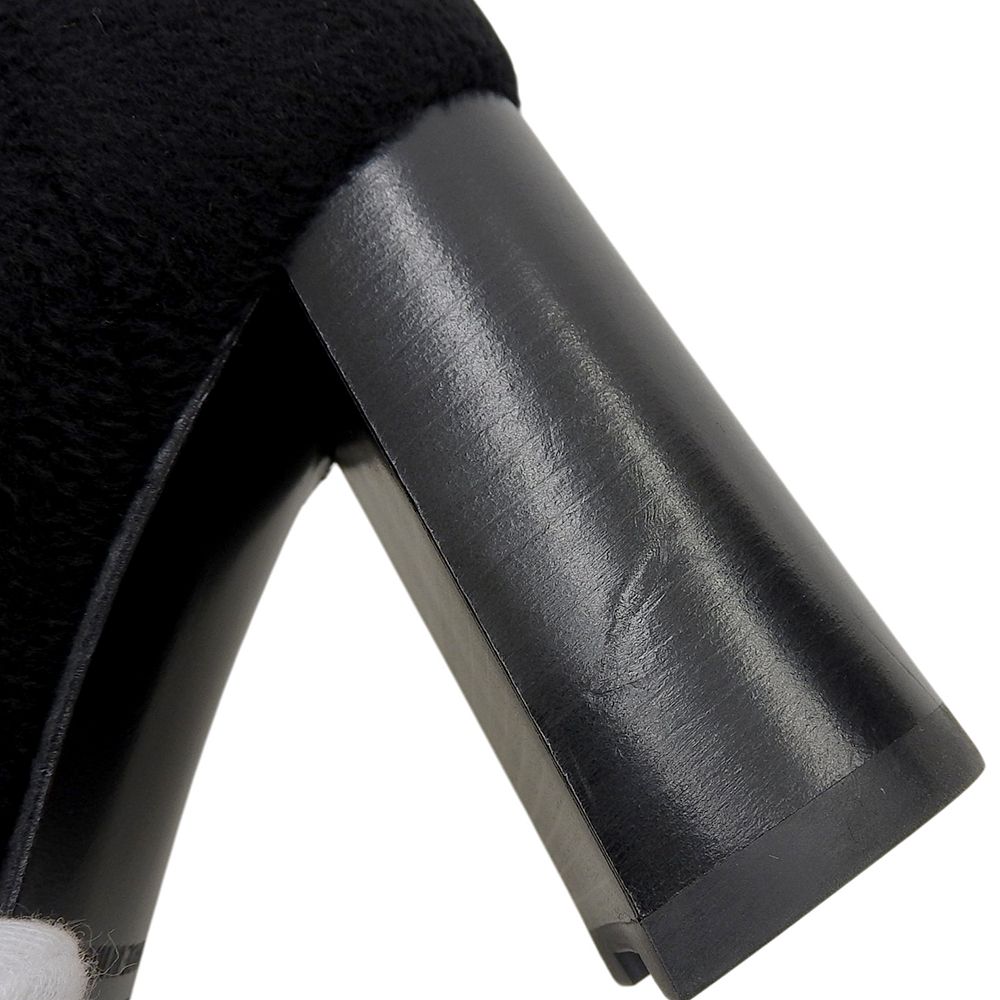 Hermes Jenna 90 Short Boots Black — view 5