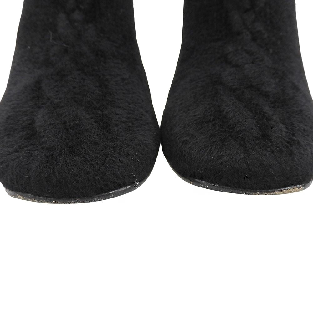 Hermes Jenna 90 Short Boots Black — view 4