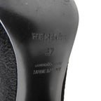 Hermes Jenna 90 Short Boots Black — view 6