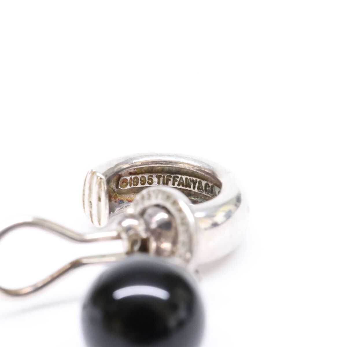 Tiffany & Co 925 Onyx Earring — view 7
