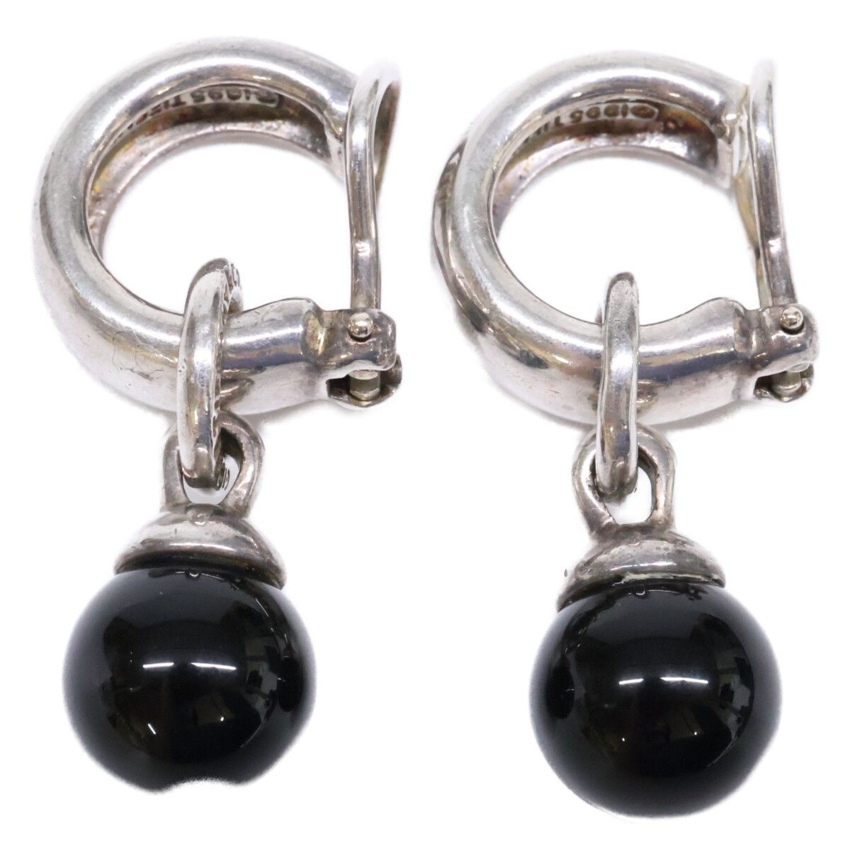 Tiffany & Co 925 Onyx Earring — view 2
