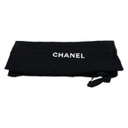 Chanel Mules 36.5 Black CC Logo Perforated Sabot Leather — view 5