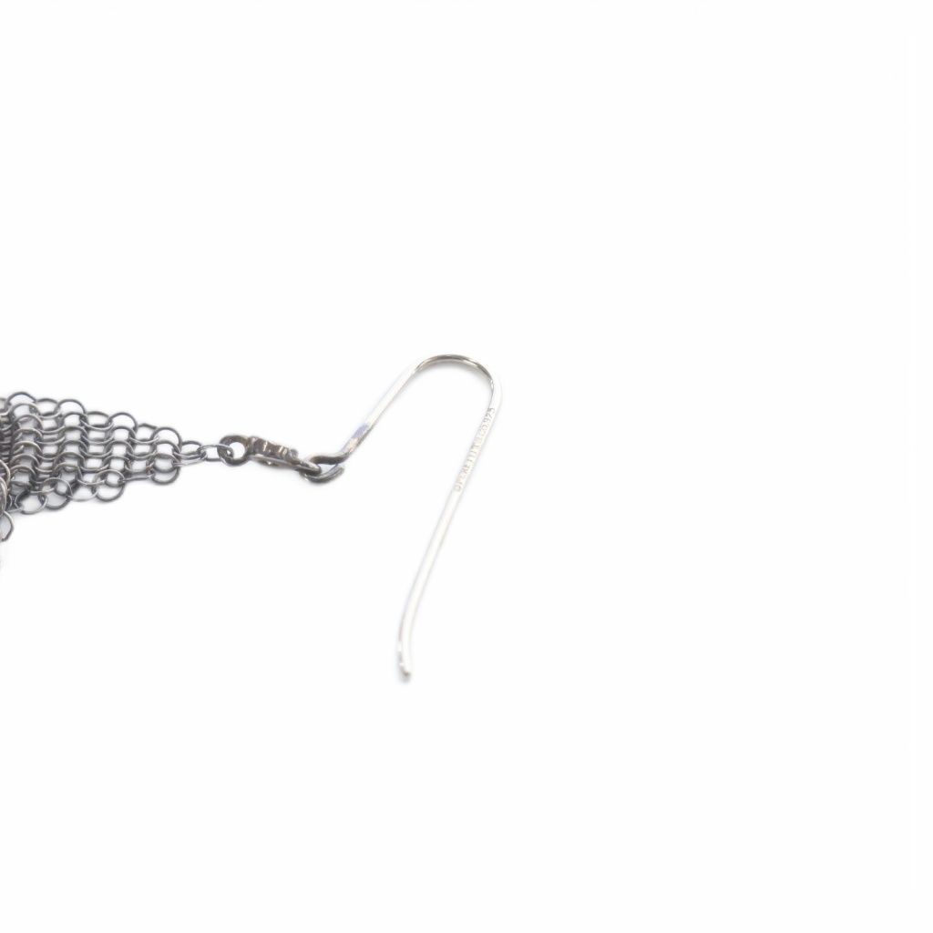 Tiffany & Co Mesh Earrings Silver — view 5