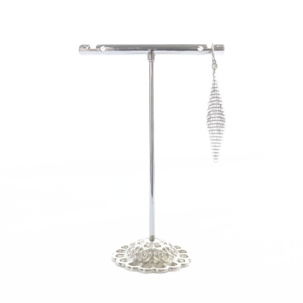 Tiffany & Co Mesh Earrings Silver