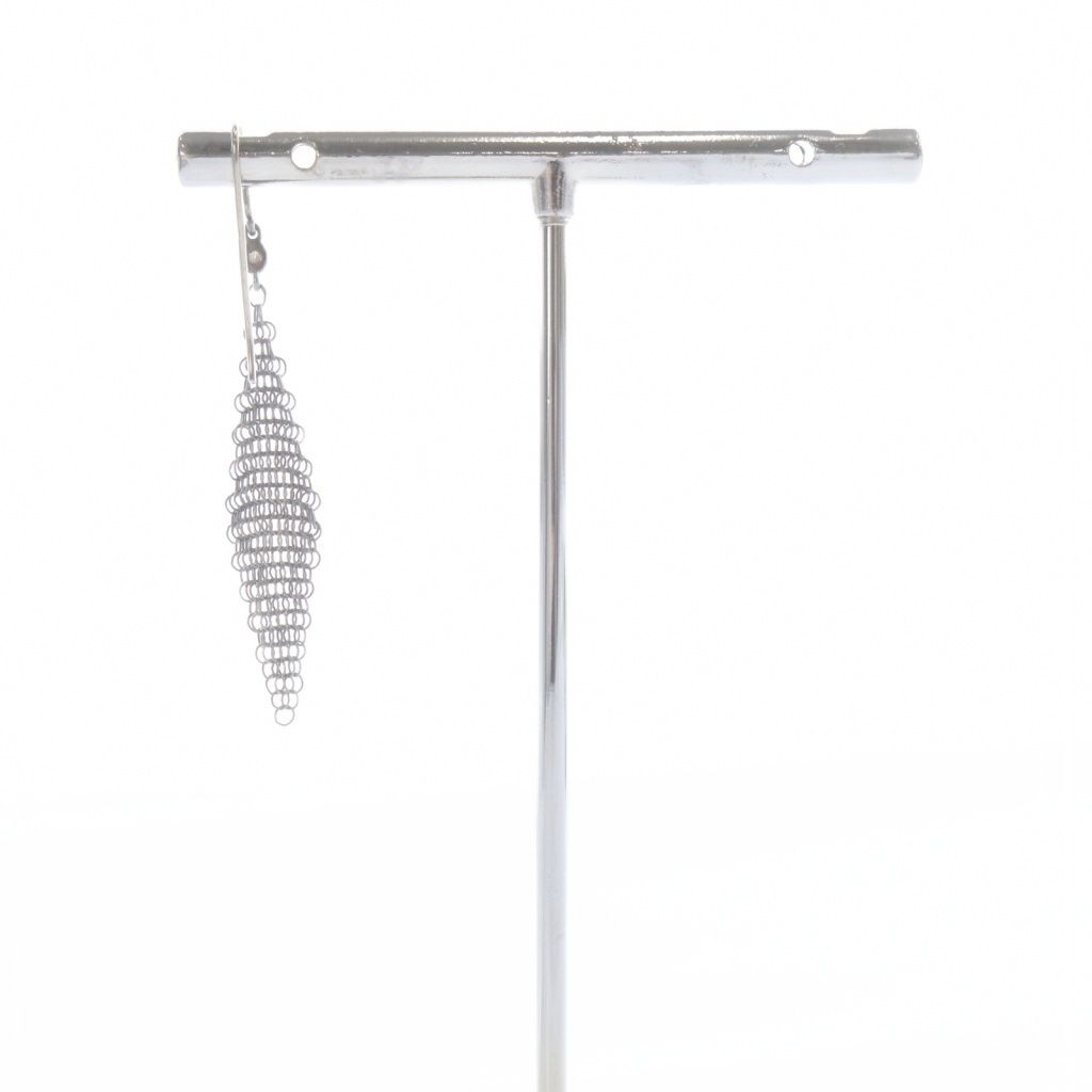 Tiffany & Co Mesh Earrings Silver — view 4