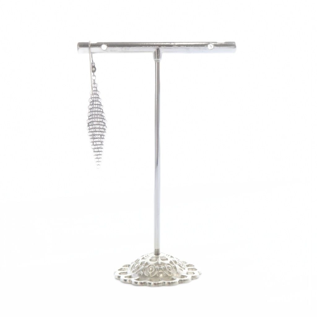 Tiffany & Co Mesh Earrings Silver — view 3