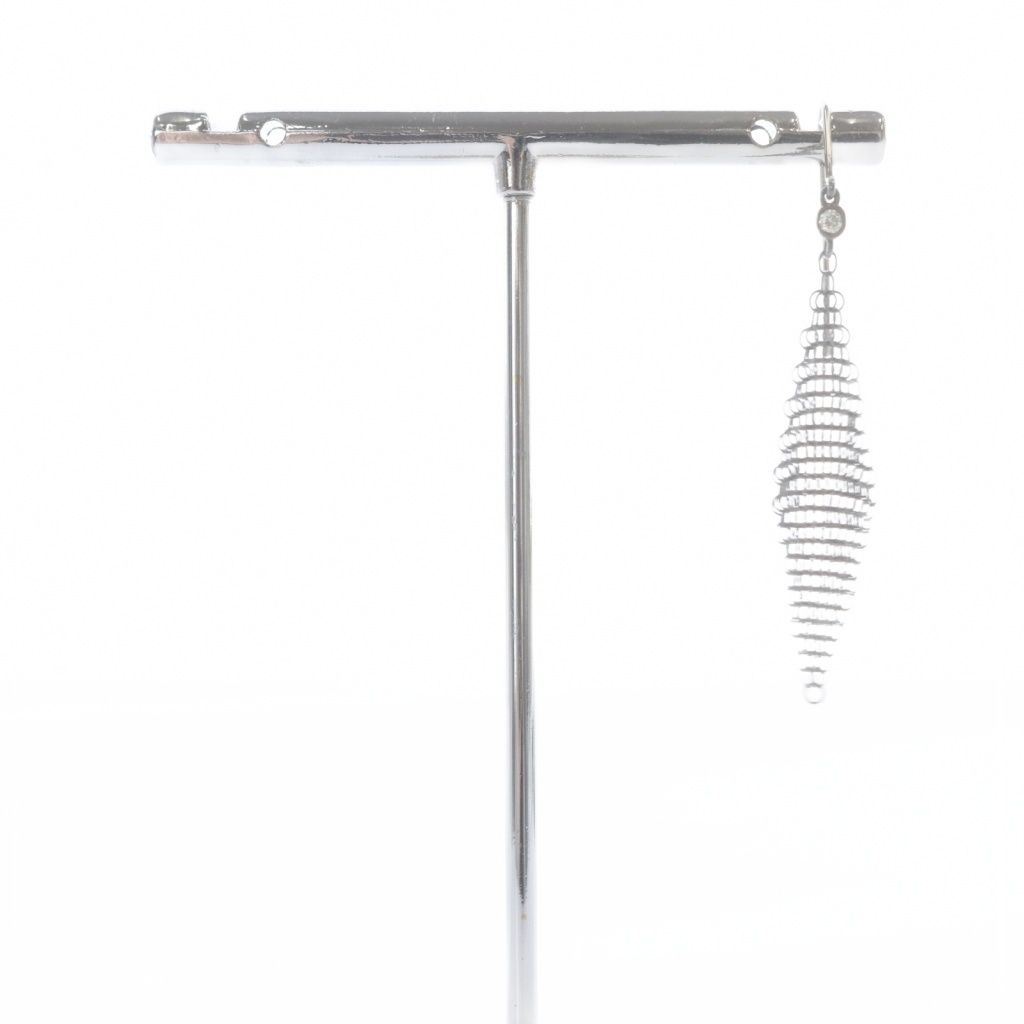 Tiffany & Co Mesh Earrings Silver — view 2