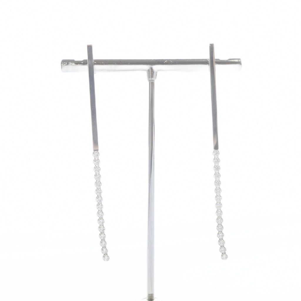 Celine Edwige Earrings 925 Sterling Silver — view 2