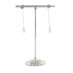 Tiffany & Co Ziegfeld 925 Pearl Earrings Silver — view 3
