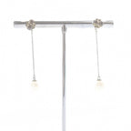 Tiffany & Co Ziegfeld 925 Pearl Earrings Silver — view 4
