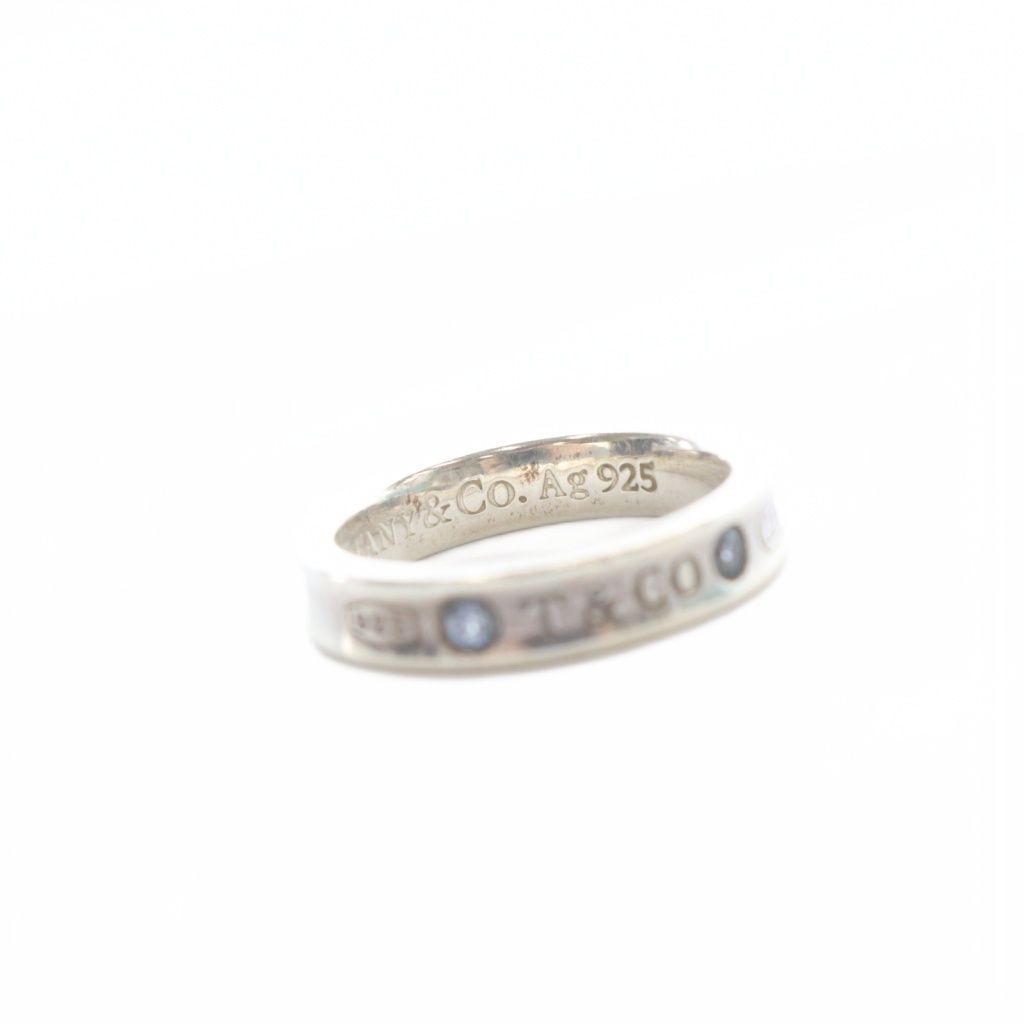 Tiffany & Co Ring 925 Narrow Saffiano Silver — view 7