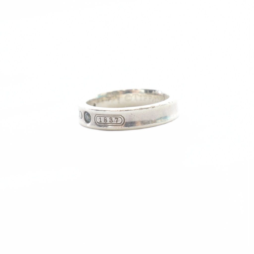 Tiffany & Co Ring 925 Narrow Saffiano Silver — view 3
