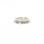 Tiffany & Co Ring 925 Narrow Saffiano Silver