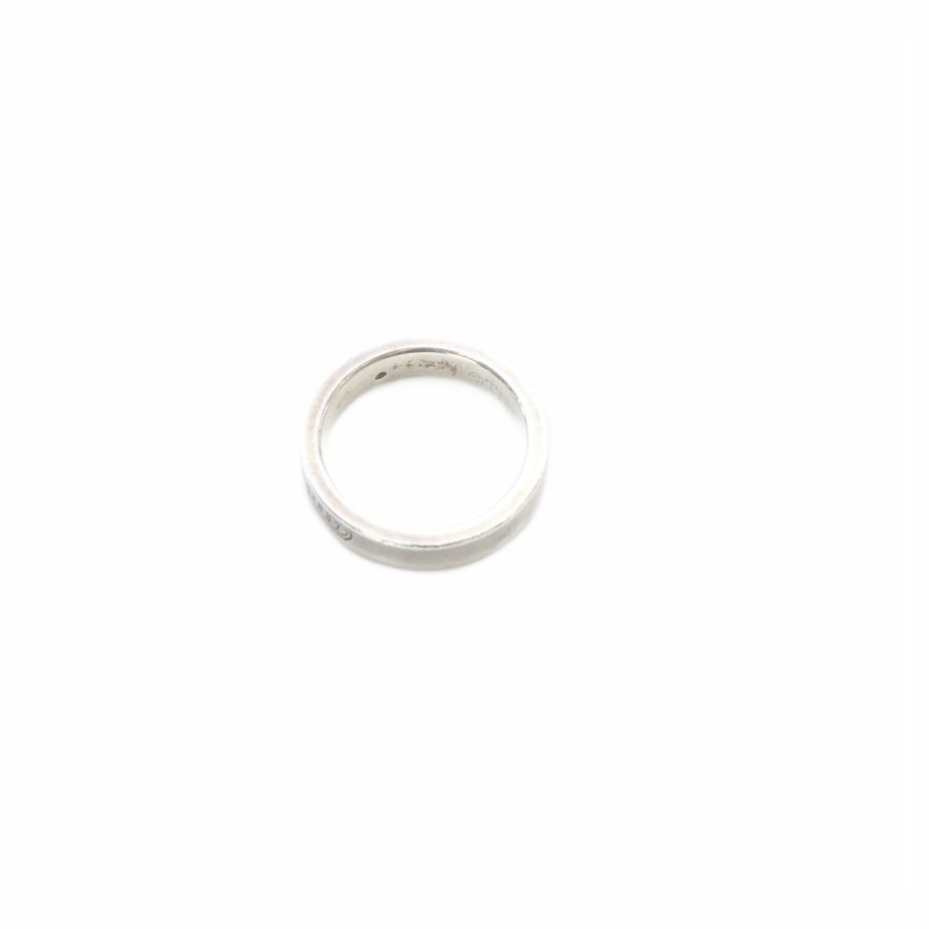 Tiffany & Co Ring 925 Narrow Saffiano Silver — view 2