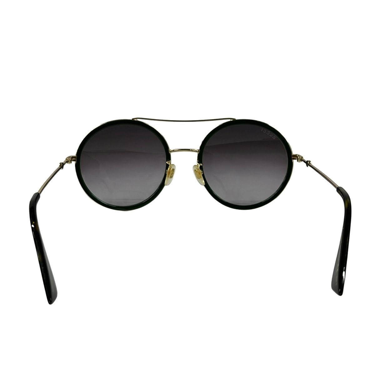 Gucci Sunglasses Dark Gray Gold Multi Bee Interlocking Sherry Eyewear — view 3